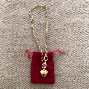 Gold Heart Necklace